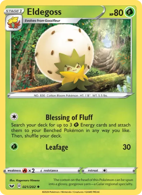 Eldegoss [Blessing of Fluff | Leafage]