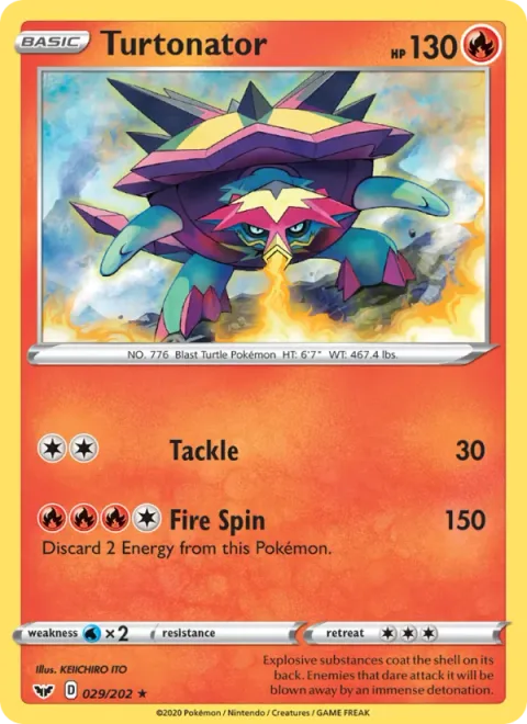 Turtonator [Tackle | Fire Spin]