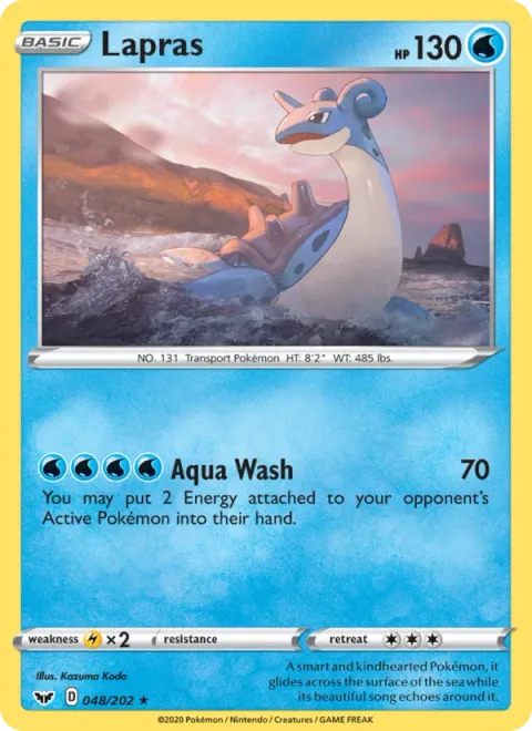 Lapras VMAX [G-Max Pump]