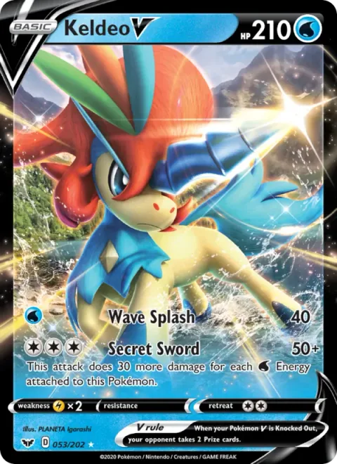Keldeo V [Wave Splash | Secret Sword]