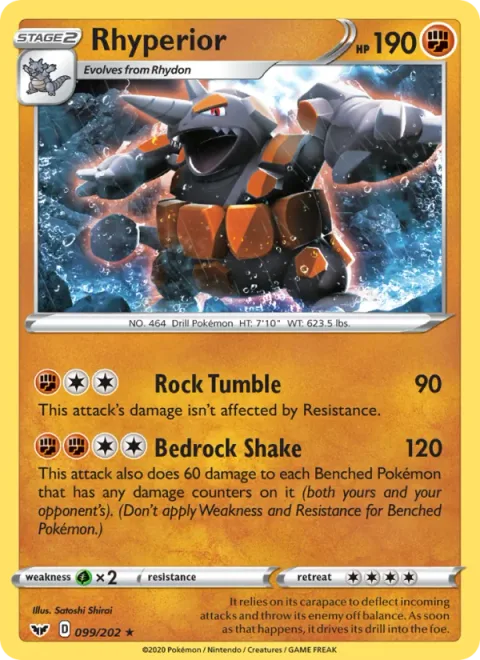 Rhyperior [Rock Tumble | Bedrock Shake]