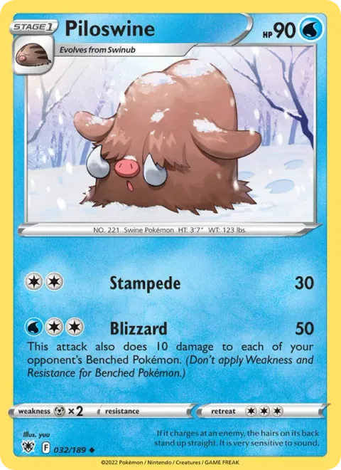 Piloswine [Stampede | Blizzard]