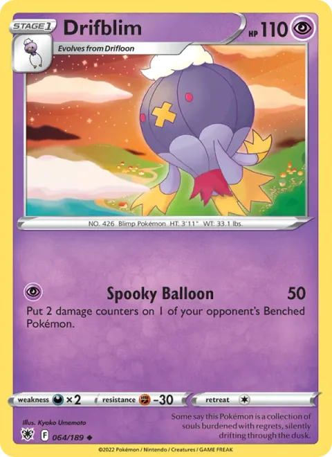 Drifblim [Spooky Balloon]