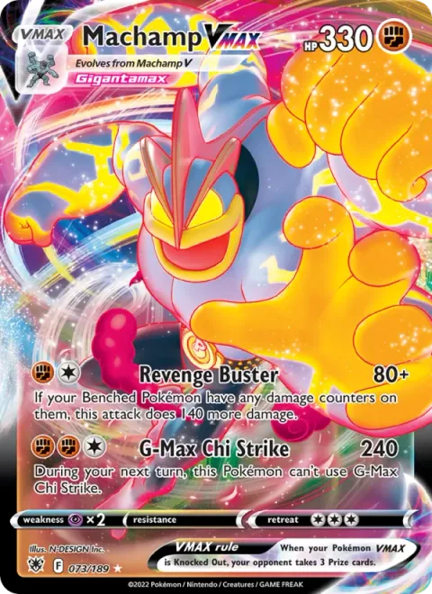 Machamp VMAX [Revenge Buster | G-Max Chi Strike]