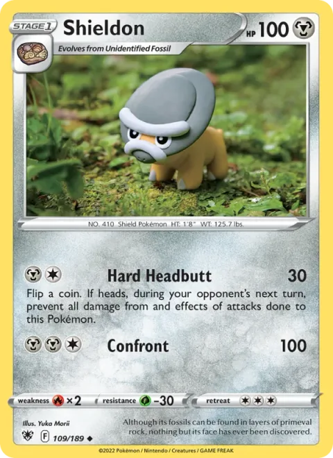 Shieldon [Hard Headbutt | Confront]