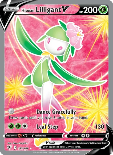 Hisuian Lilligant V [Dance Gracefully | Leaf Step]