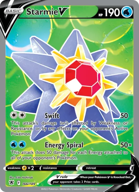 Starmie V [Swift | Energy Spiral]