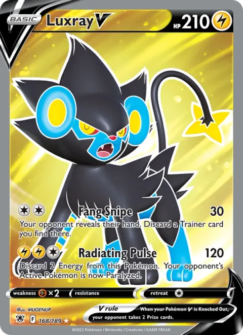 Luxray V [Fang Snipe | Radiating Pulse]