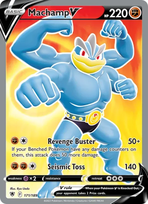 Machamp V [Revenge Buster | Seismic Toss]