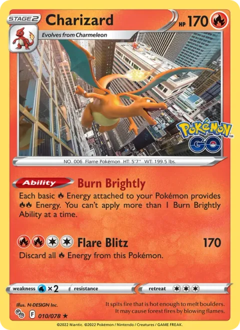 Charizard [Burn Brightly | Flare Blitz]