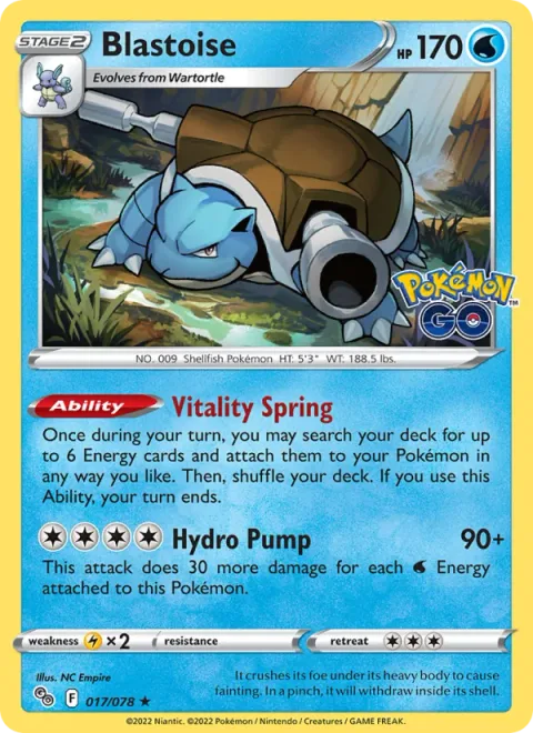 Blastoise [Vitality Spring | Hydro Pump]