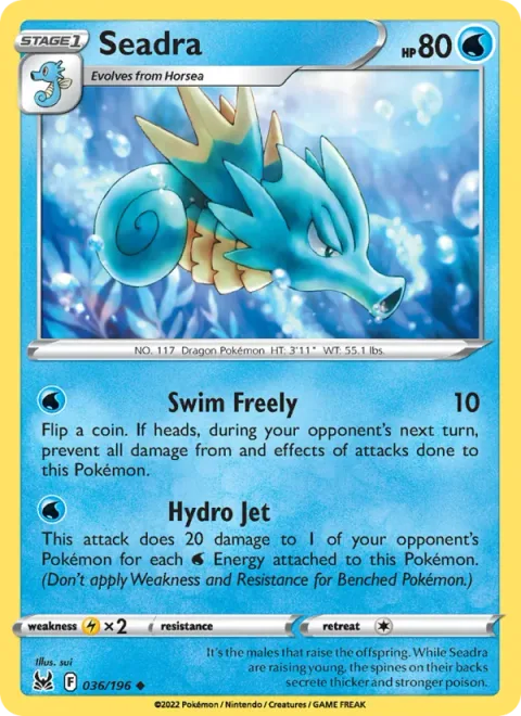 Seadra [Swim Freely | Hydro Jet]