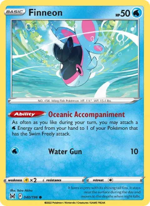 Finneon [Oceanic Accompaniment | Water Gun]