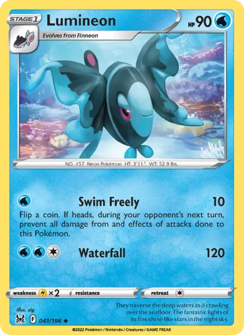 Lumineon [Swim Freely | Waterfall]