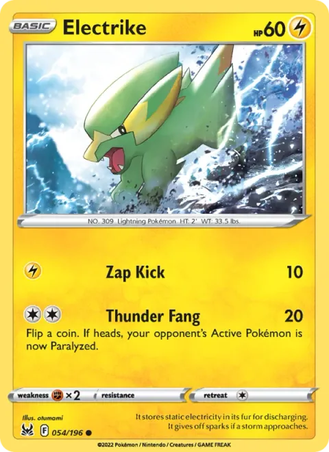 Electrike [Zap Kick | Thunder Fang]