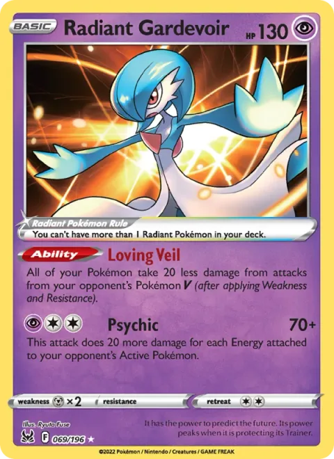 Radiant Gardevoir [Loving Veil | Psychic]