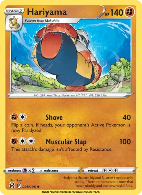 Hariyama [Shove | Muscular Slap]