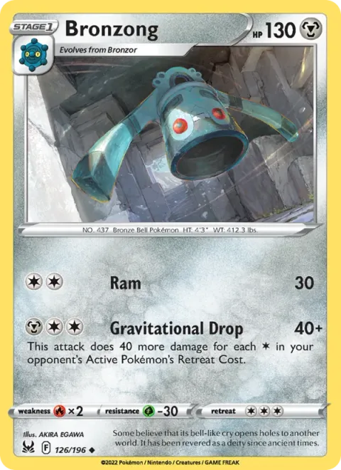 Bronzong [Ram | Gravitational Drop]