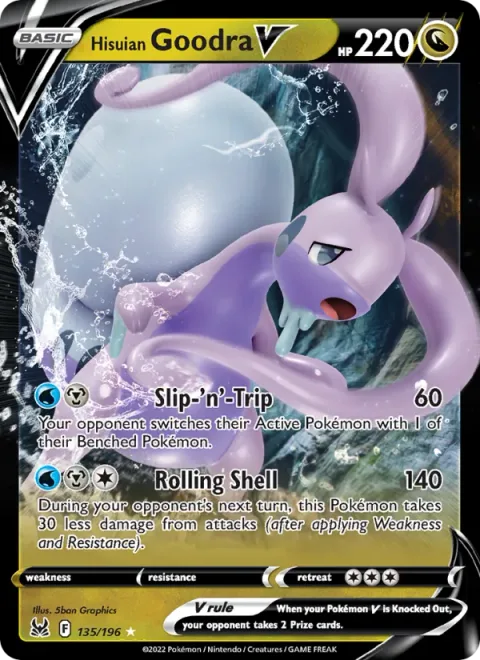 Hisuian Goodra V [Slip-'n'-Trip | Rolling Shell]