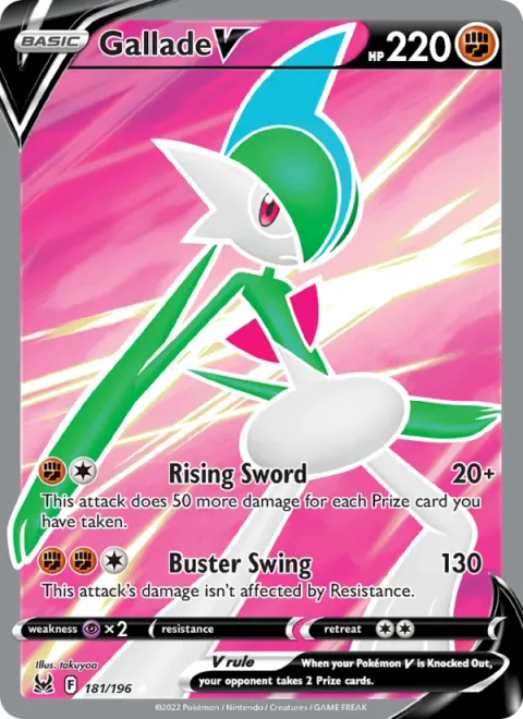 Gallade V [Rising Sword | Buster Swing]