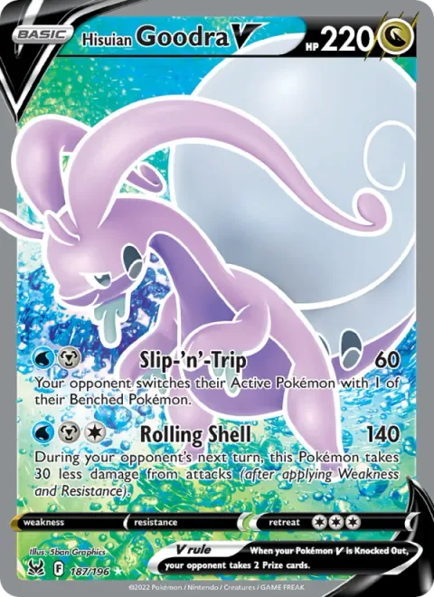 Hisuian Goodra V [Slip-'n'-Trip | Rolling Shell]