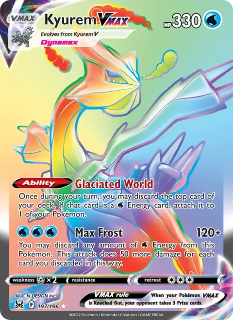 Kyurem VMAX [Glaciated World | Max Frost]