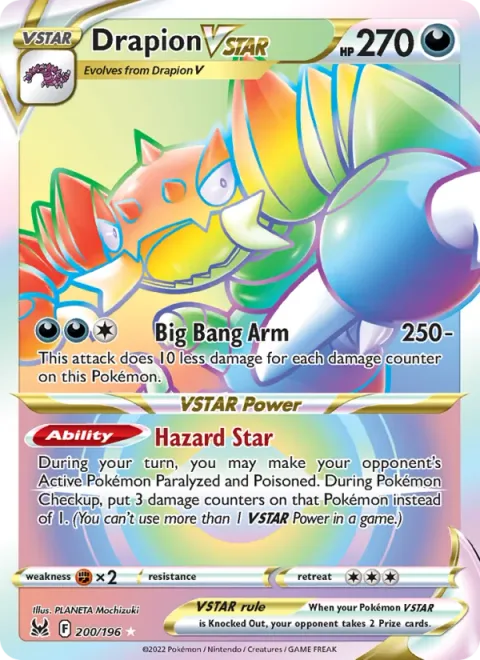 Drapion VSTAR [Big Bang Arm | Hazard Star]