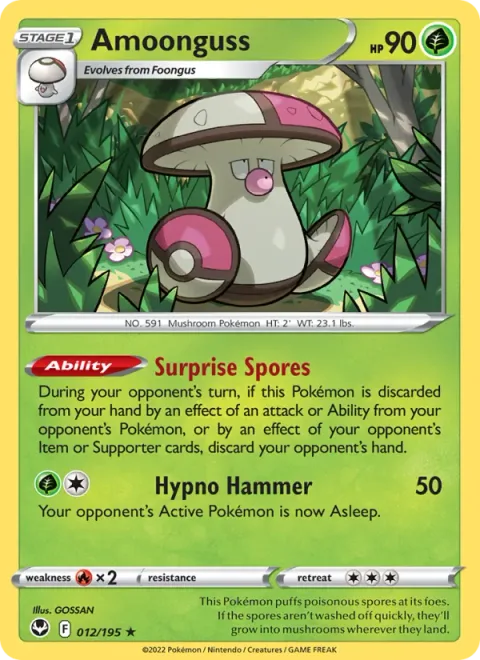 Amoonguss [Surprise Spores | Hypno Hammer]