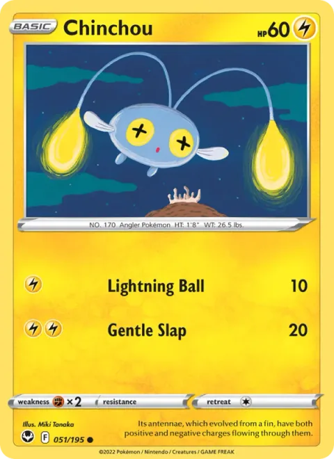 Chinchou [Lightning Ball | Gentle Slap]