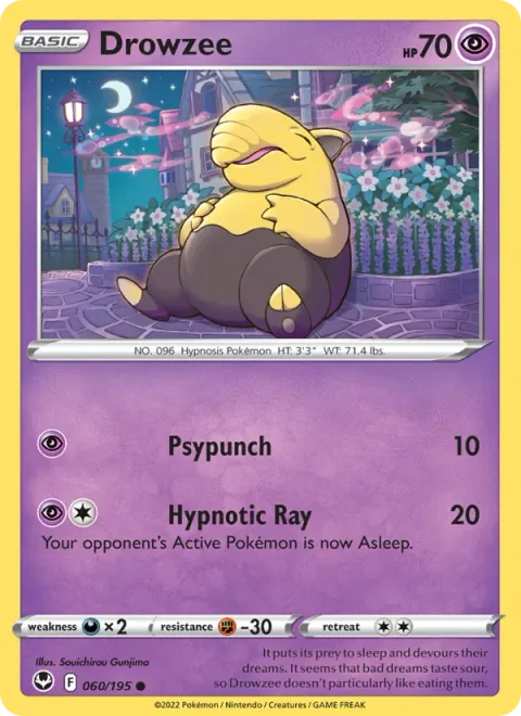 Drowzee [Psypunch | Hypnotic Ray]