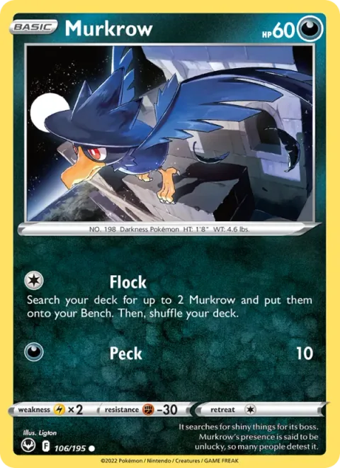 Murkrow [Flock | Peck]
