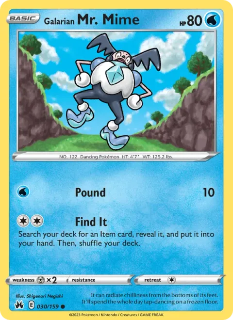 Galarian Mr. Mime [Pound | Find It]