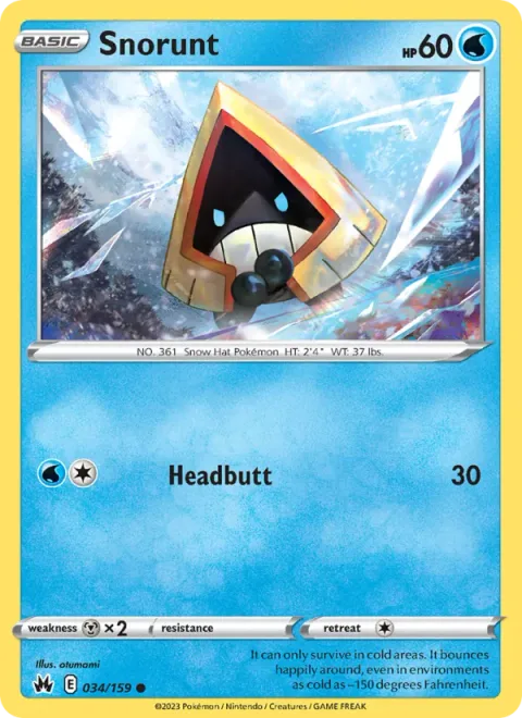 Snorunt [Headbutt]
