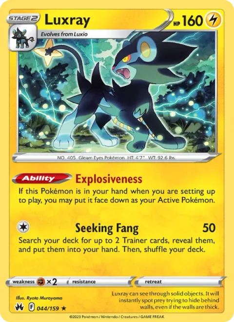 Luxray [Explosiveness | Seeking Fang]