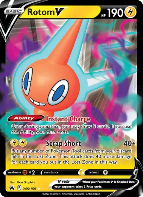 Rotom V [Instant Charge | Scrap Short]