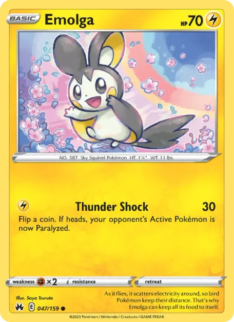 Emolga [Thunder Shock]
