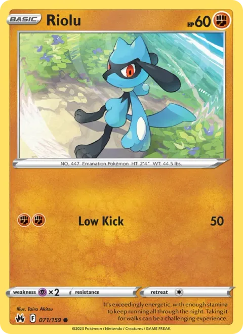 Riolu [Low Kick]