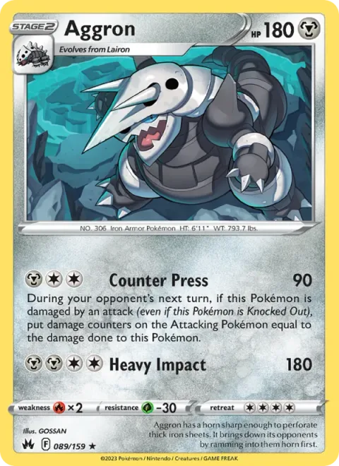 Aggron [Counter Press | Heavy Impact]