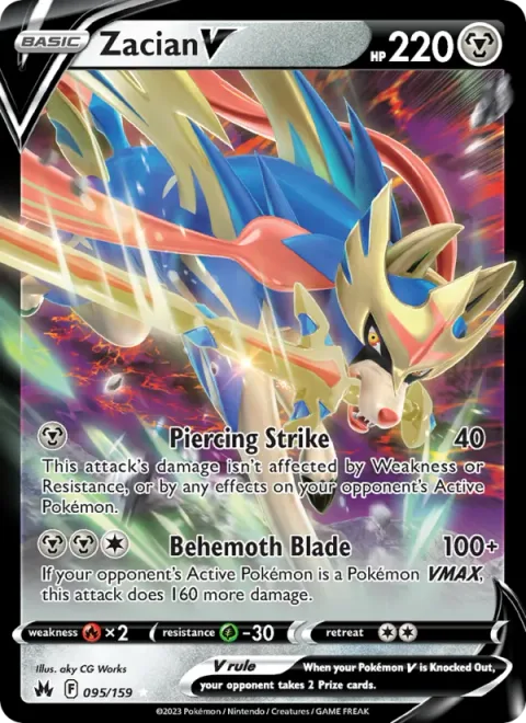 Zacian V [Piercing Strike | Behemoth Blade]