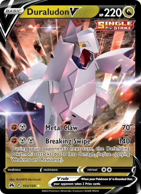 Duraludon V [Metal Claw | Breaking Swipe]