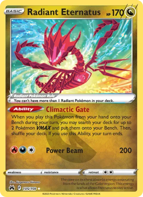 Radiant Eternatus [Climactic Gate | Power Beam]