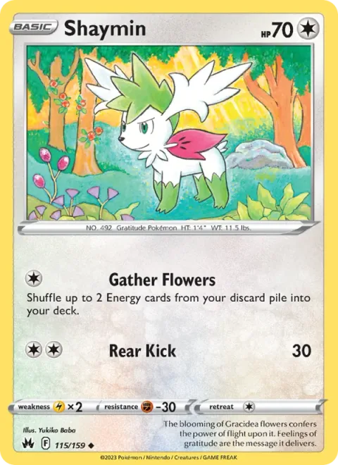 Shaymin [Gather Flowers | Rear Kick]