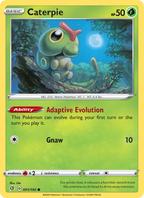Caterpie [Adaptive Evolution | Gnaw]