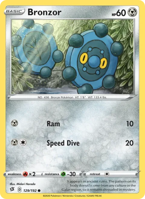 Bronzor [Ram | Speed Dive]
