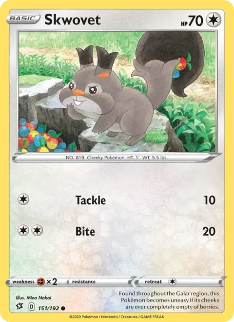 Skwovet [Tackle | Bite]