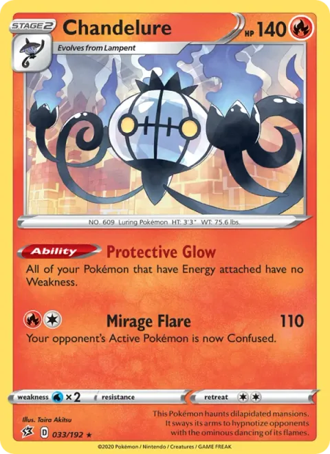 Chandelure [Protective Glow | Mirage Flare]