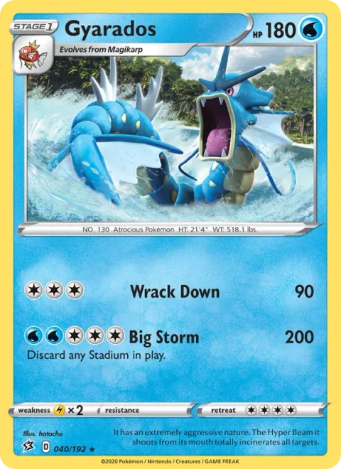 Gyarados [Wrack Down | Big Storm]
