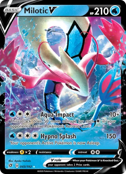 Milotic V [Aqua Impact | Hypno Splash]