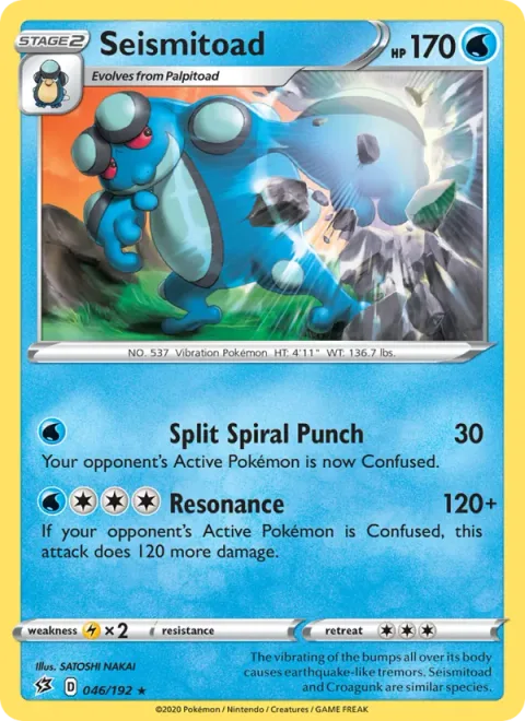 Seismitoad [Split Spiral Punch | Resonance]