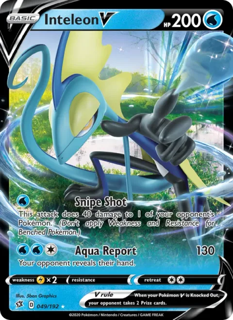 Inteleon V [Snipe Shot | Aqua Report]
